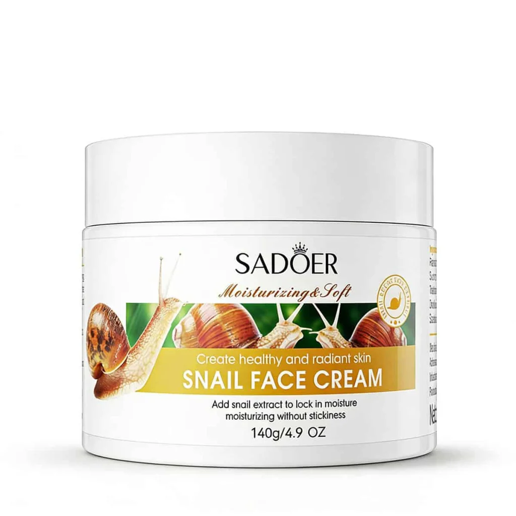 Cremă de față cu extract de melc, Sadoer, 140g