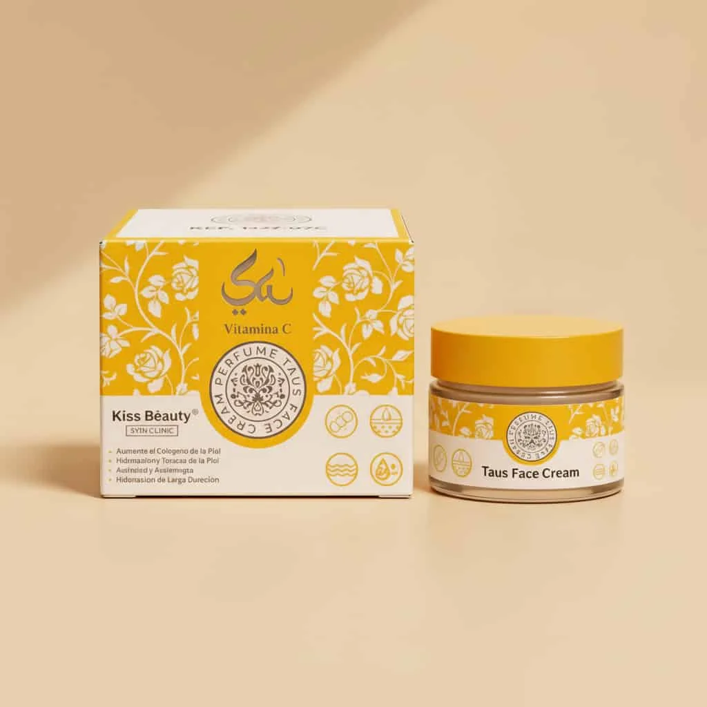 Cremă de față cu vitamina C, Kiss Beauty, Taus Face Cream - imagine 3