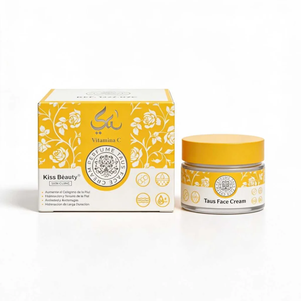 Cremă de față cu vitamina C, Kiss Beauty, Taus Face Cream