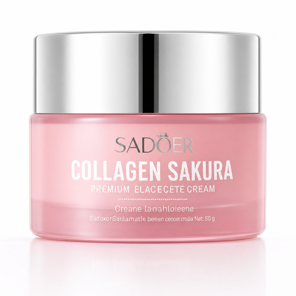 Crema de fata hidratanta cu sakura, Sadoer, 50g