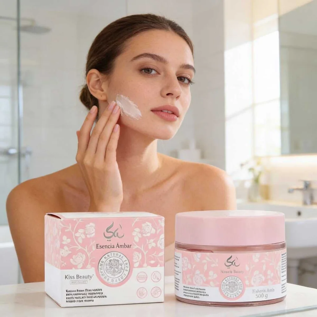 Crema de fata pentru hidratare și catifelare Kiss Beauty, 500 g - imagine 2