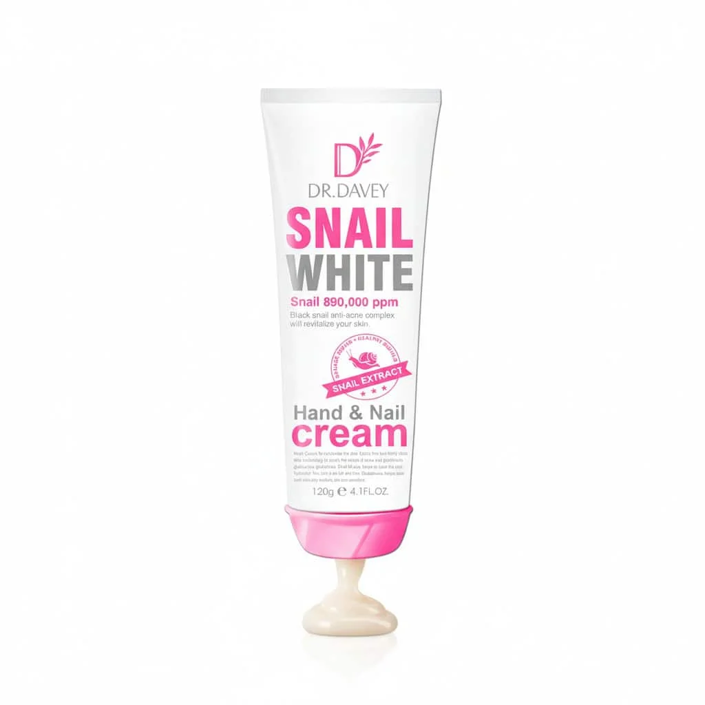 Crema de maini si unghii cu extract de melc, Dr. Davey, 120g - imagine 2