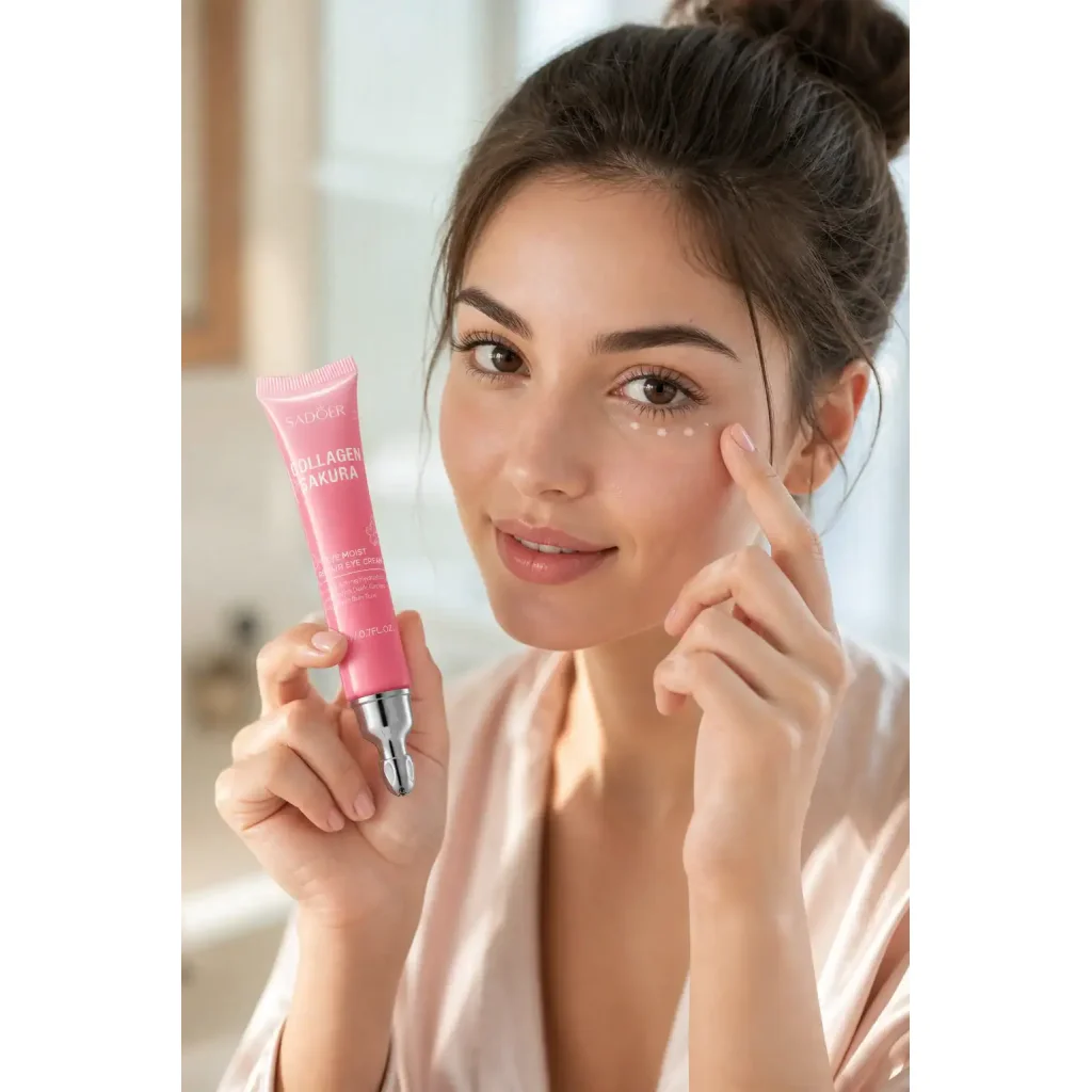Cremă de ochi Sadoer Collagen Sakura, 20g - imagine 4