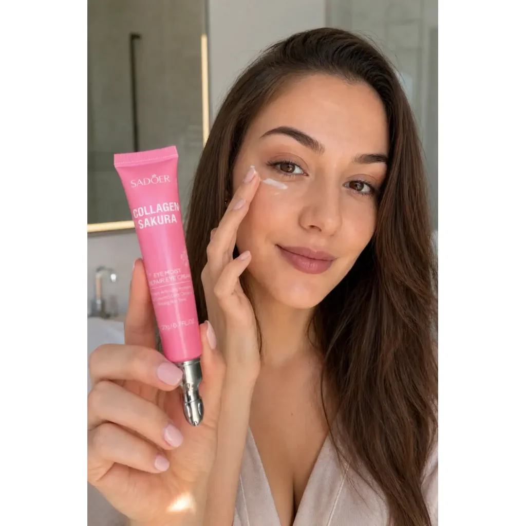 Cremă de ochi Sadoer Collagen Sakura, 20g - imagine 7