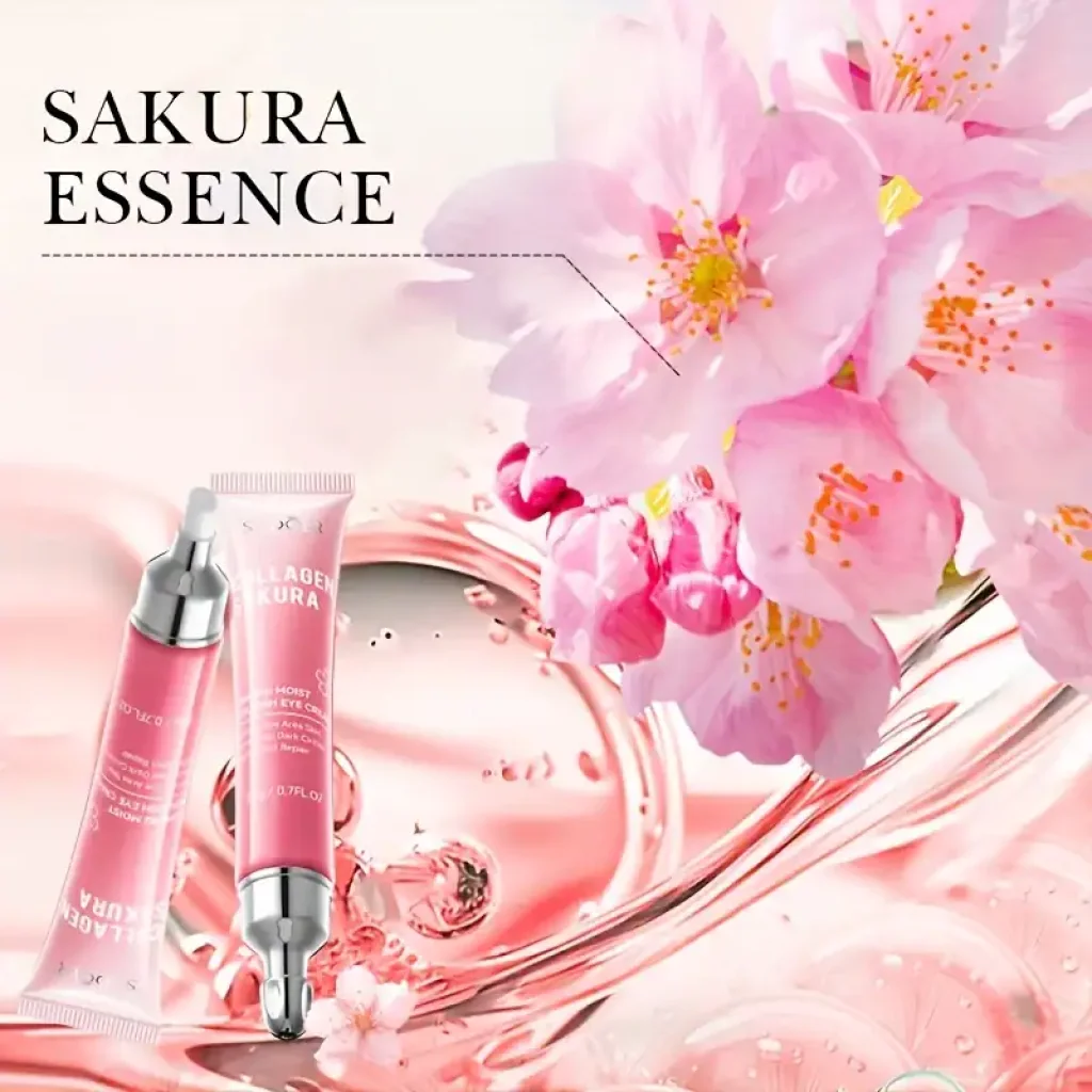 Cremă de ochi Sadoer Collagen Sakura, 20g - imagine 3