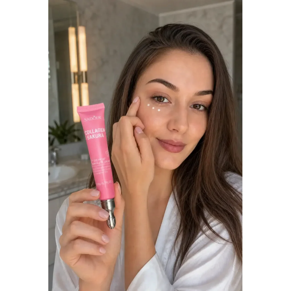 Cremă de ochi Sadoer Collagen Sakura, 20g - imagine 8