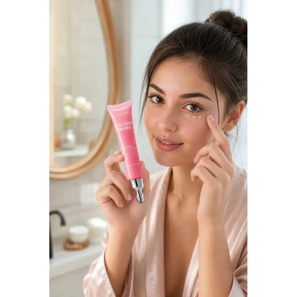 Cremă de ochi Sadoer Collagen Sakura, 20g - imagine 6