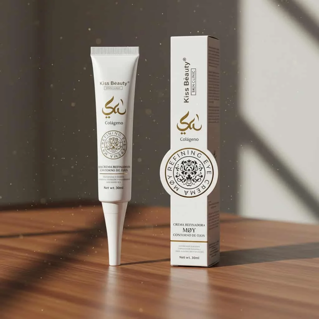Cremă de ochi cu colagen, Kiss Beauty, 30 ml - imagine 2