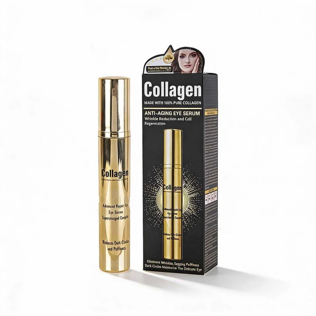 Cremă de ochi cu colagen, tub cu aplicator, Wokali, 20g