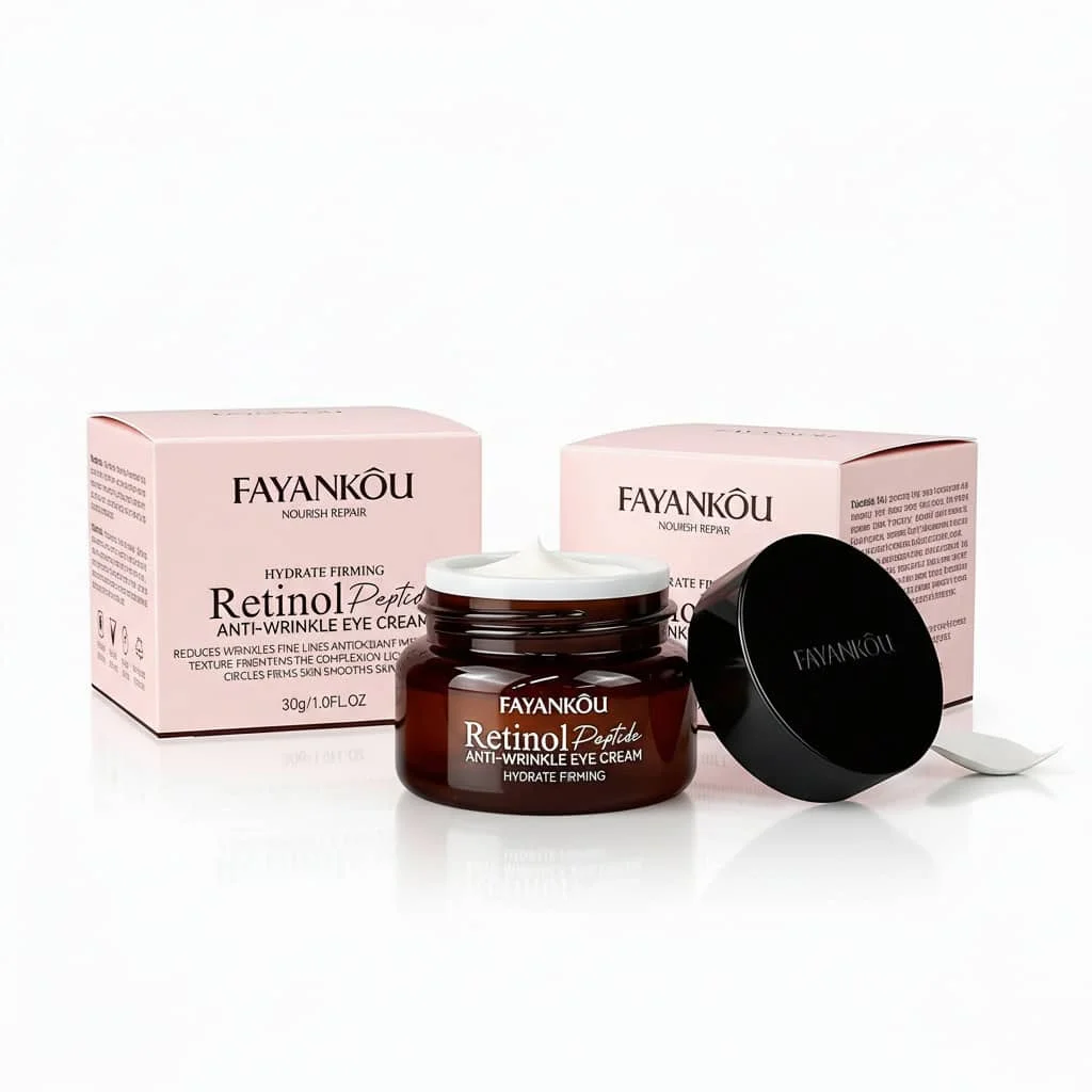 Crema de ochi cu peptide si retinol, Fayankou, 30g - imagine 2