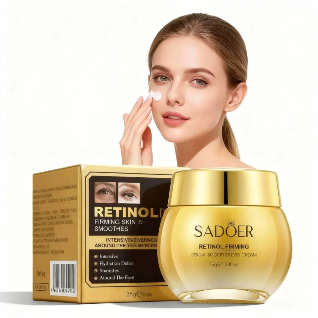 Cremă de ochi cu retinol pentru fermitate, Sadoer, 35 g - imagine 2