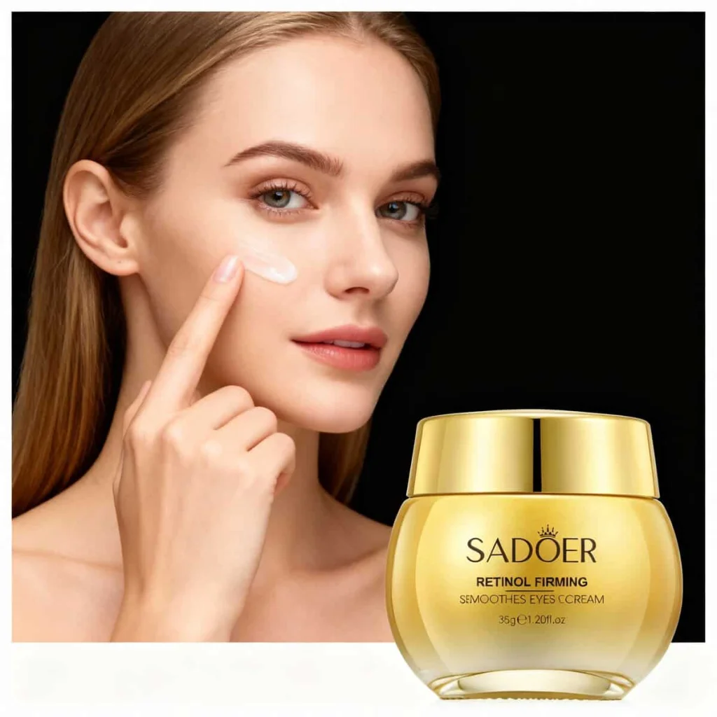 Cremă de ochi cu retinol pentru fermitate, Sadoer, 35 g - imagine 3