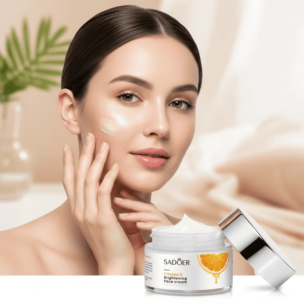 Crema faciala cu vitamina C, Sadoer, 50 g - imagine 4