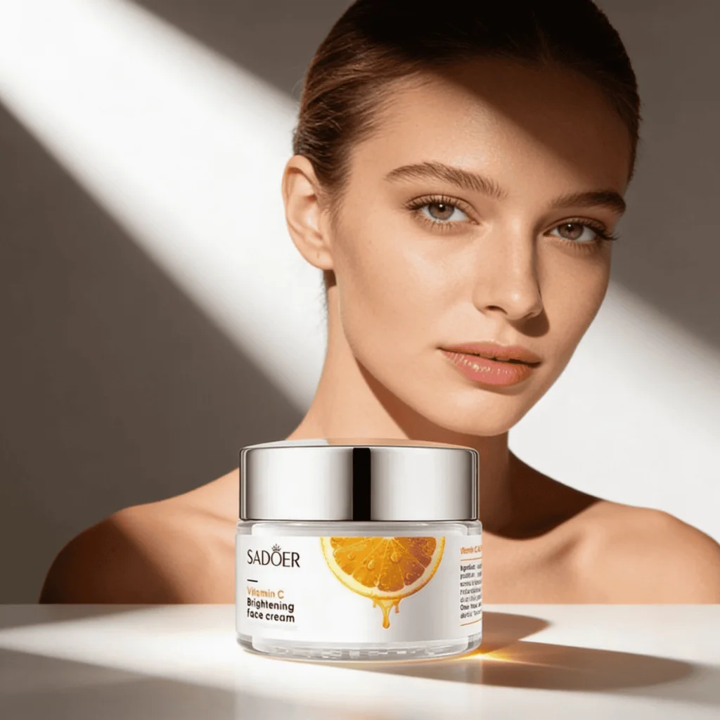 Crema faciala cu vitamina C, Sadoer, 50 g - imagine 3