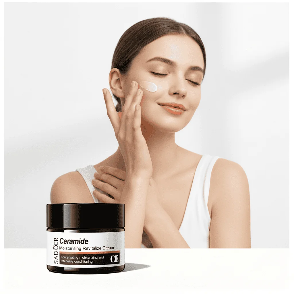 Cremă hidratantă cu ceramide pentru piele radiantă, 50g - imagine 3