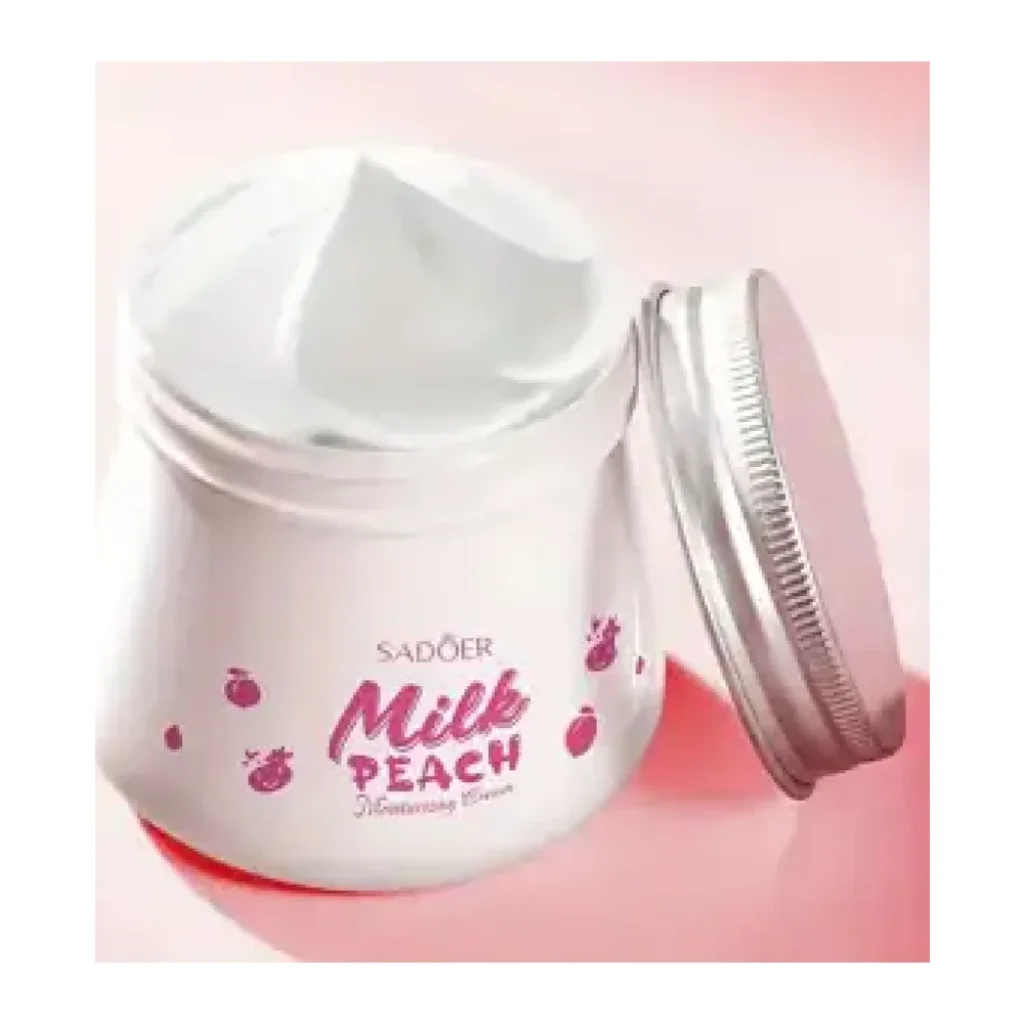 Cremă hidratantă cu lapte și piersică, 80g - imagine 3