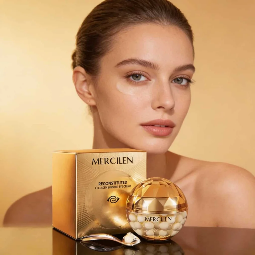 Cremă pentru ochi Reconstituted Collagen, Mercilen, 50 g - imagine 3