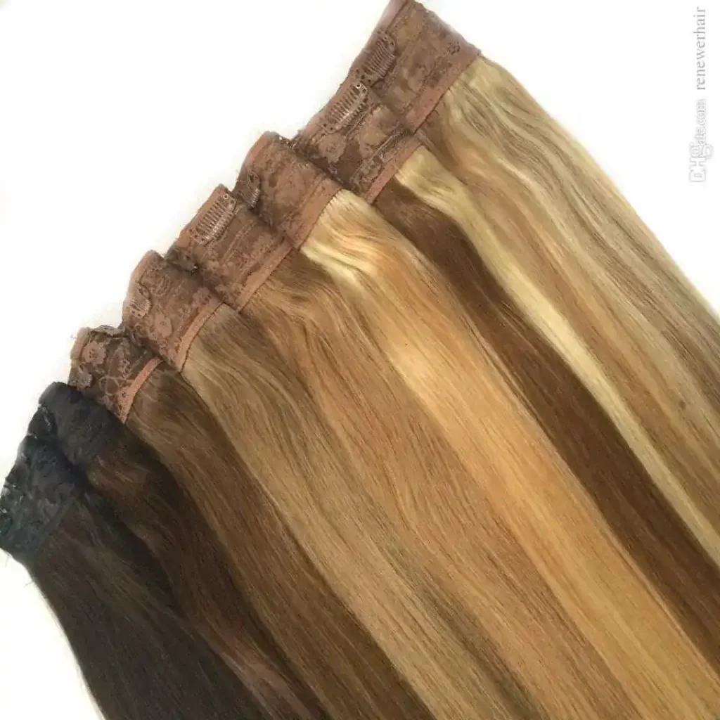 Extensie Coadă de Cal, păr drept, 60 cm - imagine 2