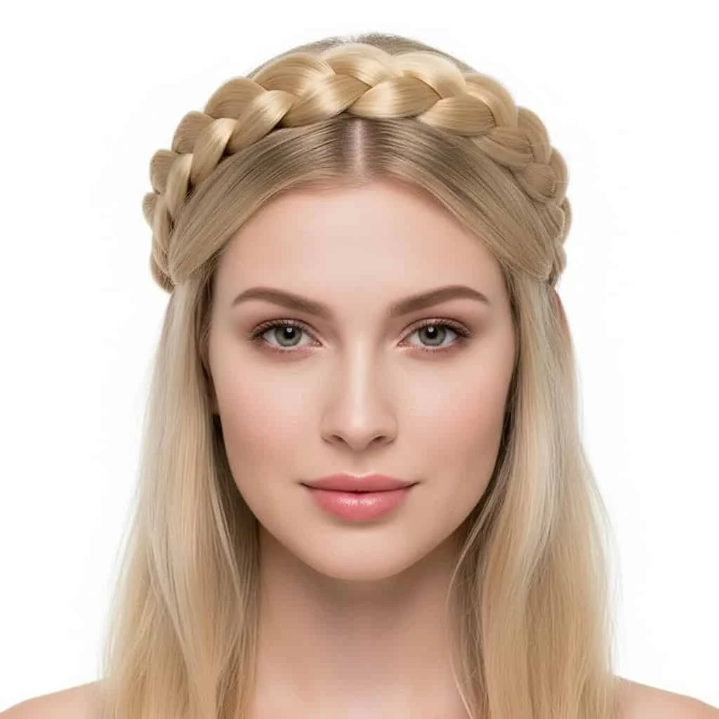 Extensie de Păr Împletită, cu elastic - imagine 2