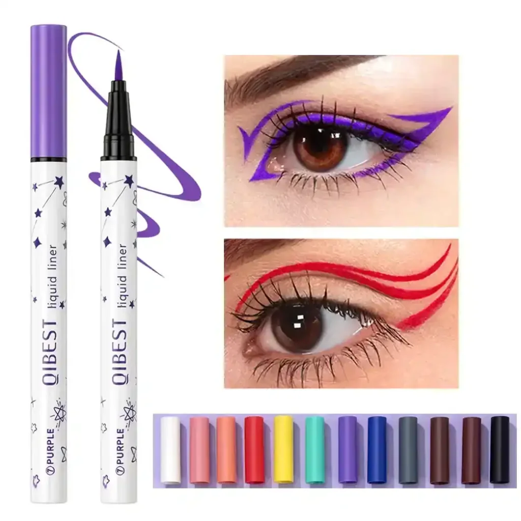 Eyeliner Lichid Violet si Albastru Astral, 1 bucată - imagine 3