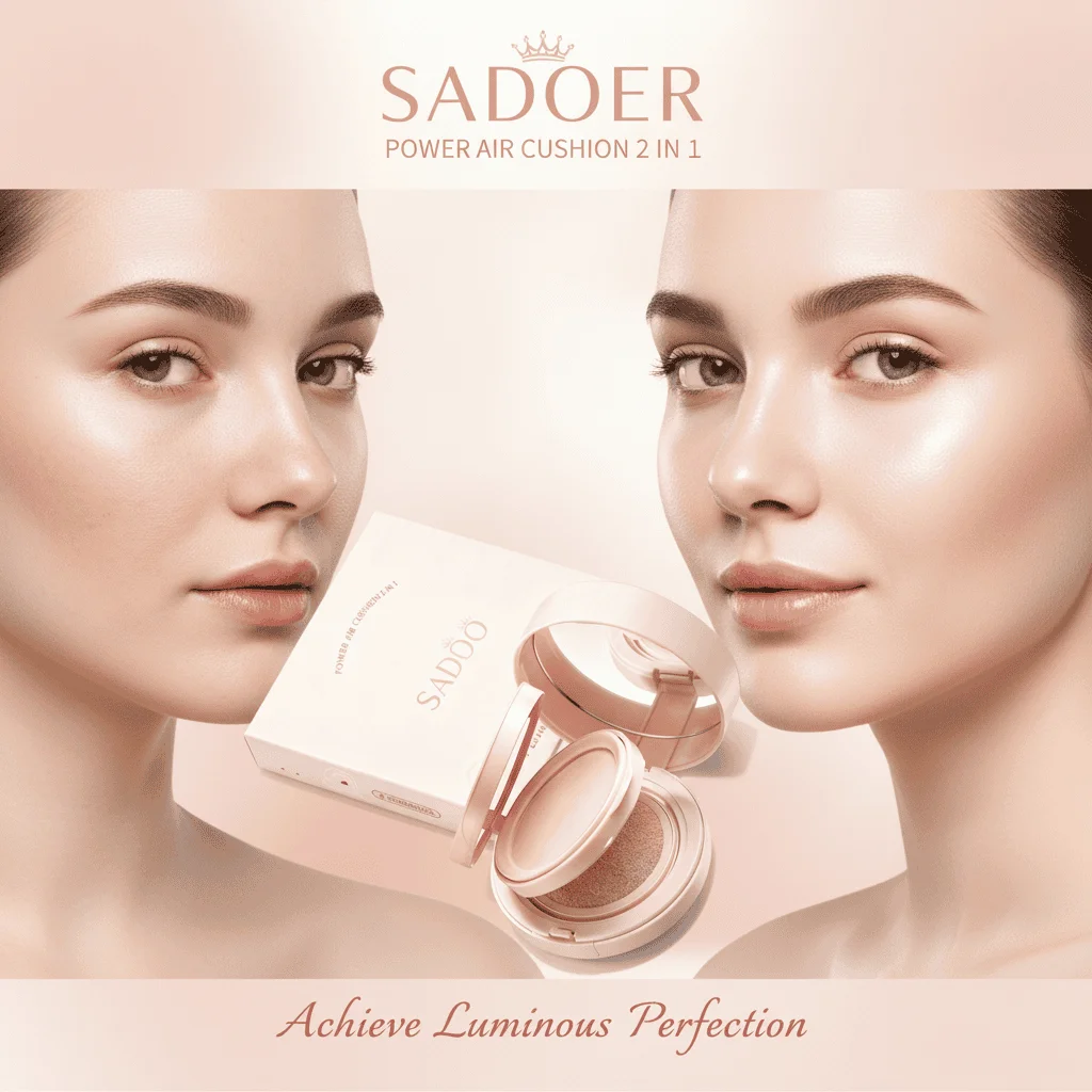 Fond de Ten Compact, SADOER Air Cushion 2-in-1 - imagine 4