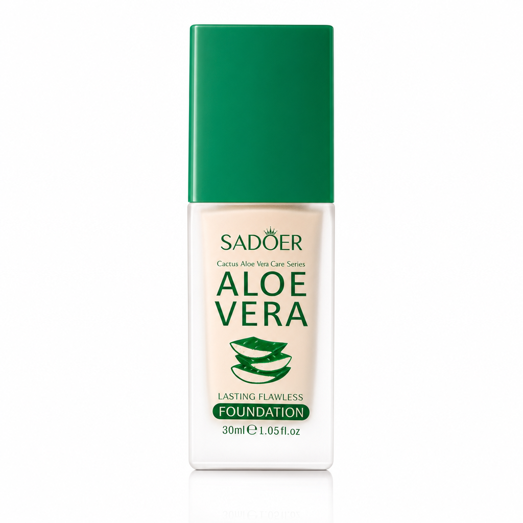 Fond de ten lichid cu aloe vera, Sadoer, 30 ml - imagine 3