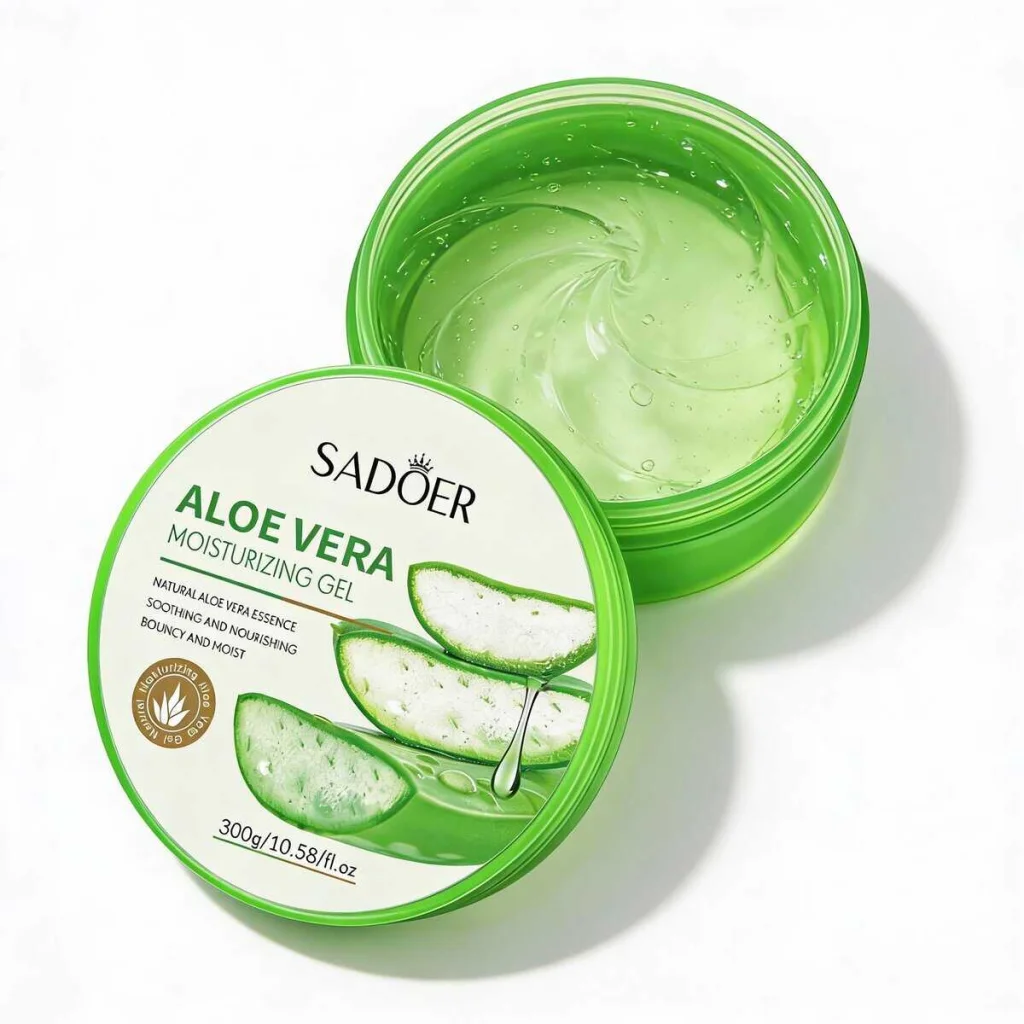 Gel calmant cu aloe vera, Sadoer, cantitate 300g - imagine 4