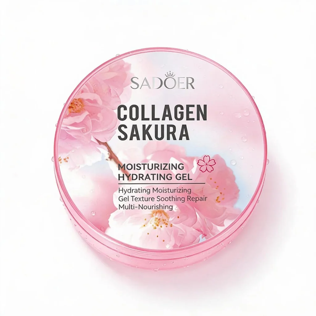 Gel calmant cu floare de cires, Sadoer, cantitate 300g - imagine 2