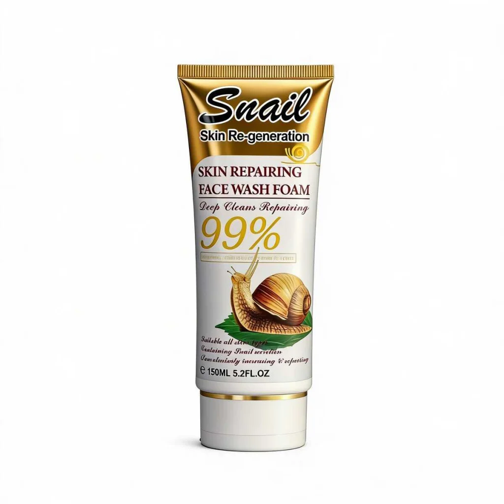 Gel de curățare facială cu extract de melc, Wokali, 150 ml