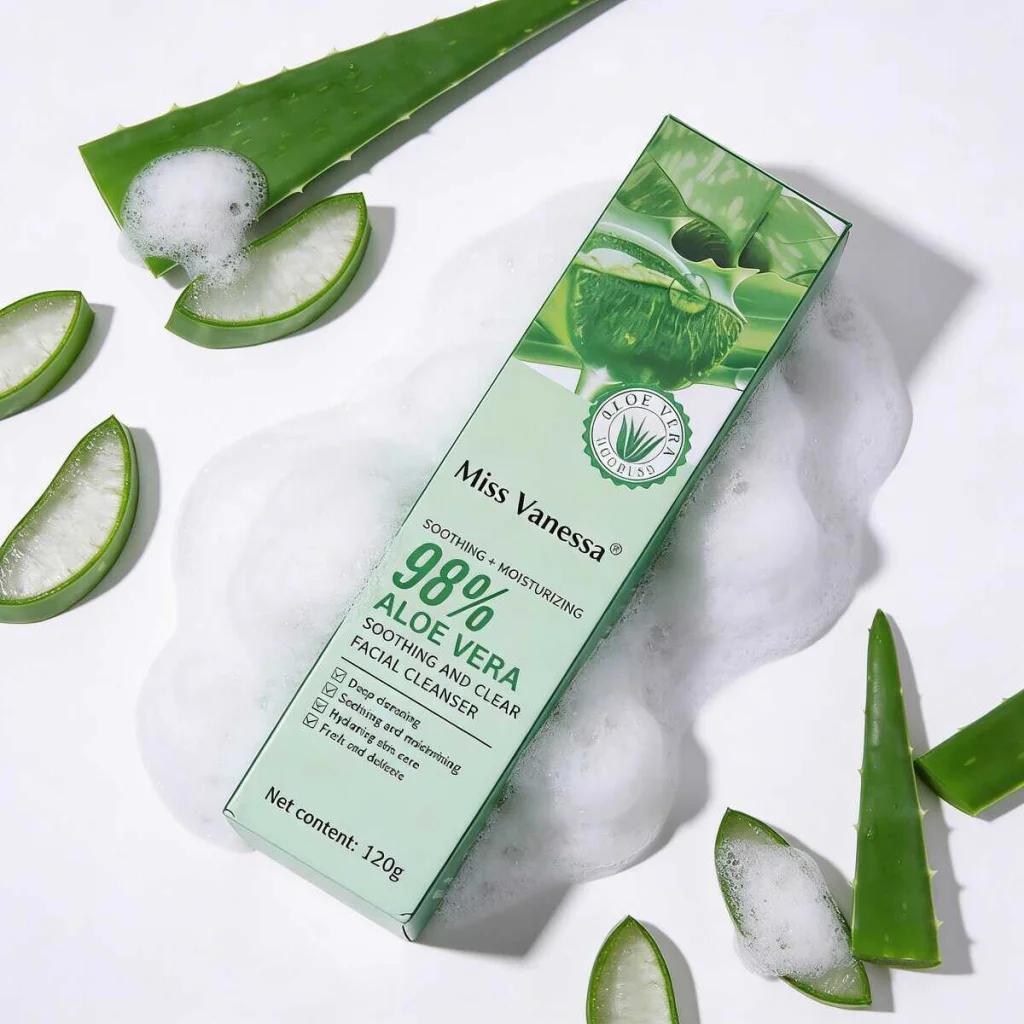 Gel de curatare hidratant cu aloe vera, Miss Vanessa, 120 gr - imagine 3