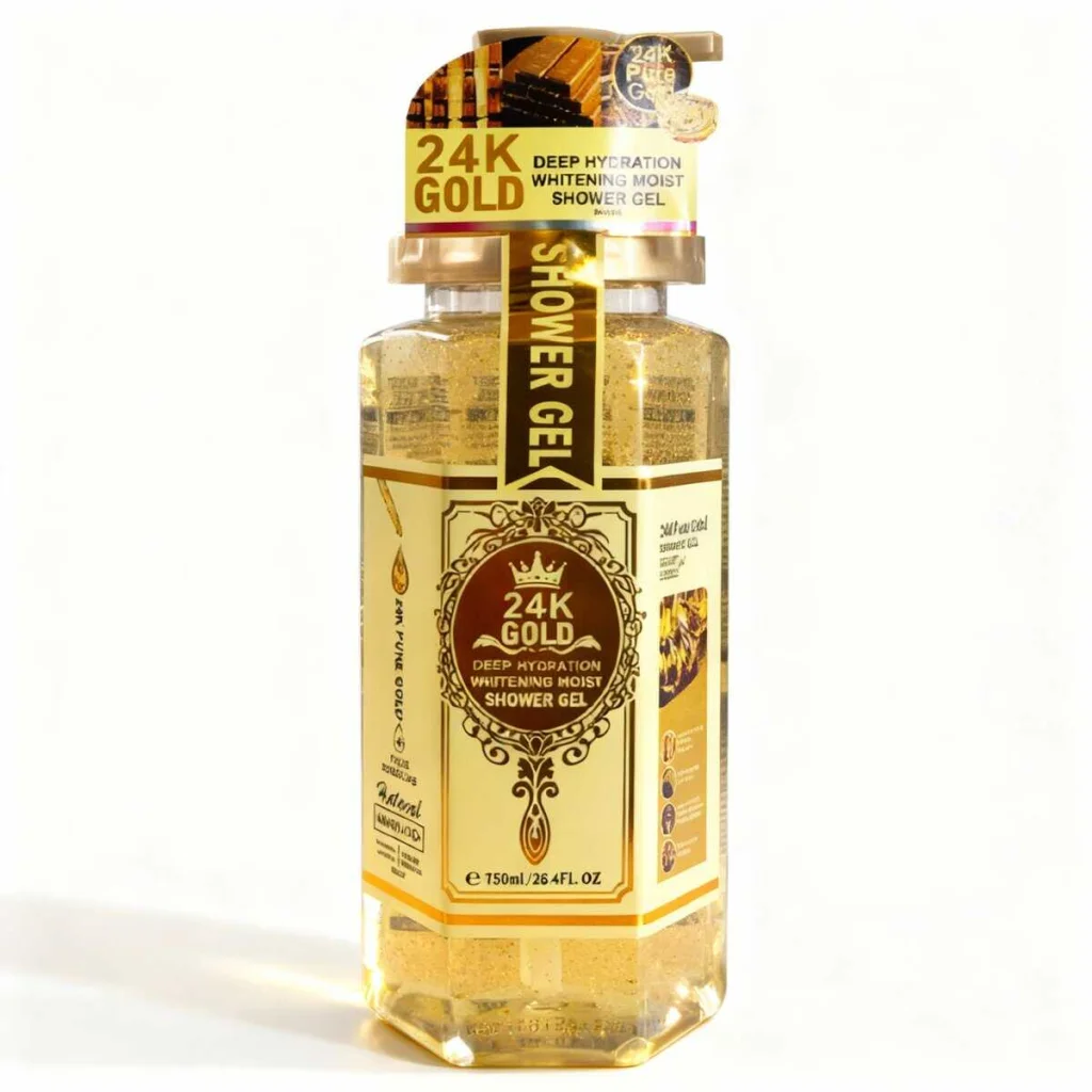 Gel de dus 24K Gold, 750ml