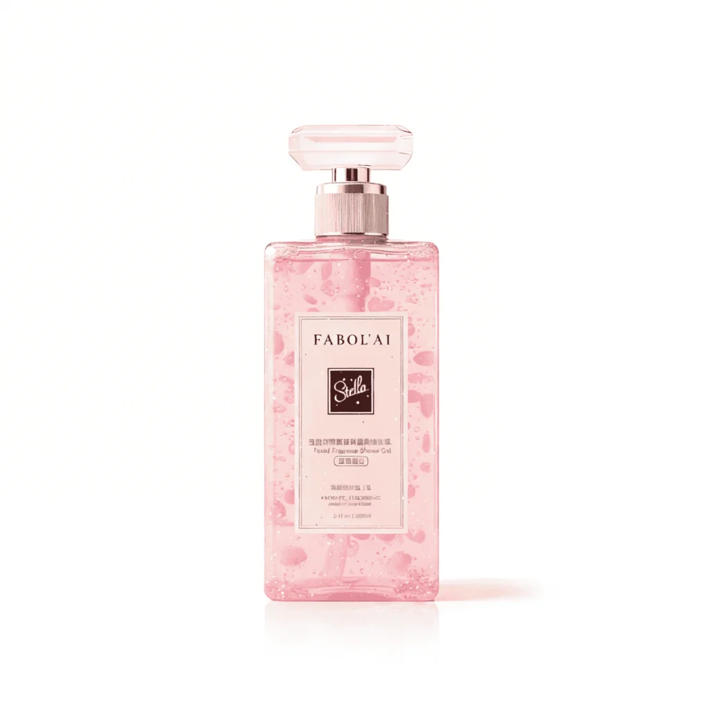 Gel de dus Fabolai pink, cantitate 300 ml