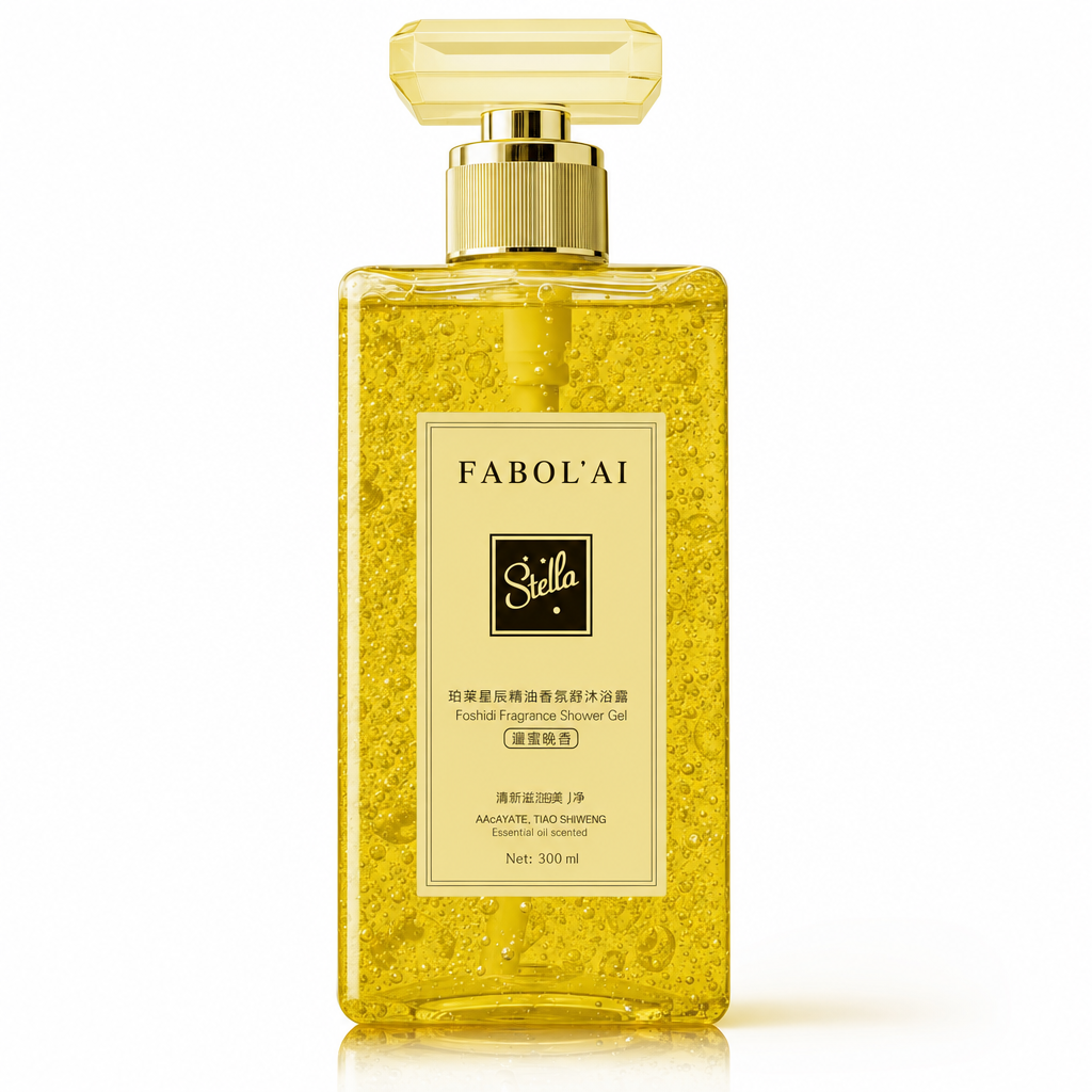 Gel de dus Fabolai, yellow, 300 ml