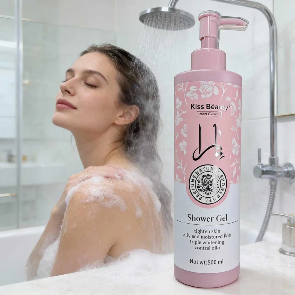 Gel de dus Kiss Beauty pentru prospețime zilnică, 500 ml - imagine 2