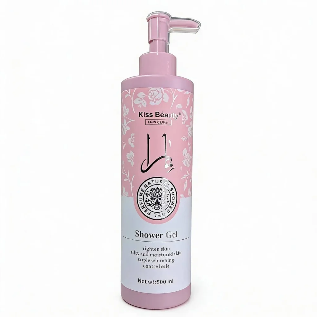 Gel de dus Kiss Beauty pentru prospețime zilnică, 500 ml
