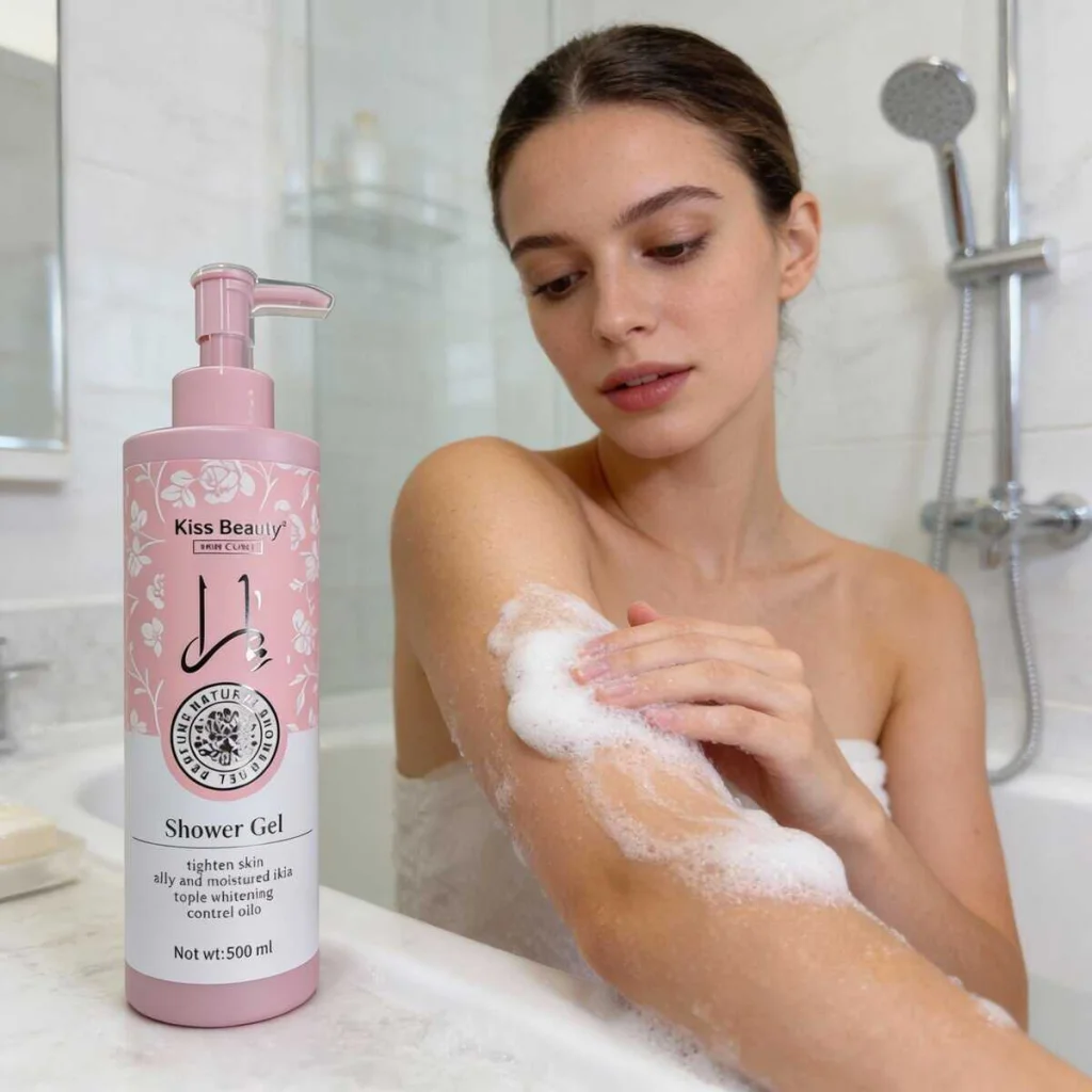 Gel de dus Kiss Beauty pentru prospețime zilnică, 500 ml - imagine 4