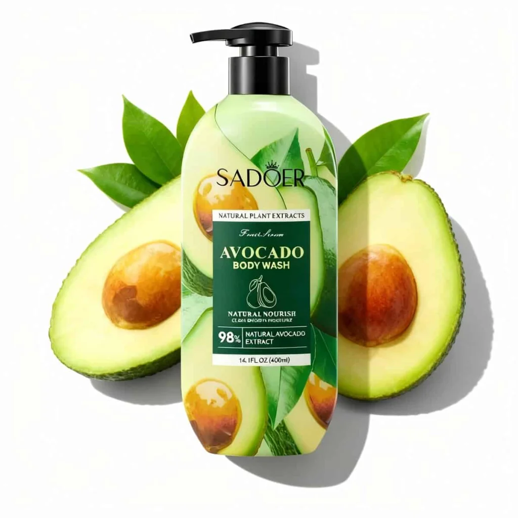 Gel de dus cu avocado, 400 ml - imagine 3