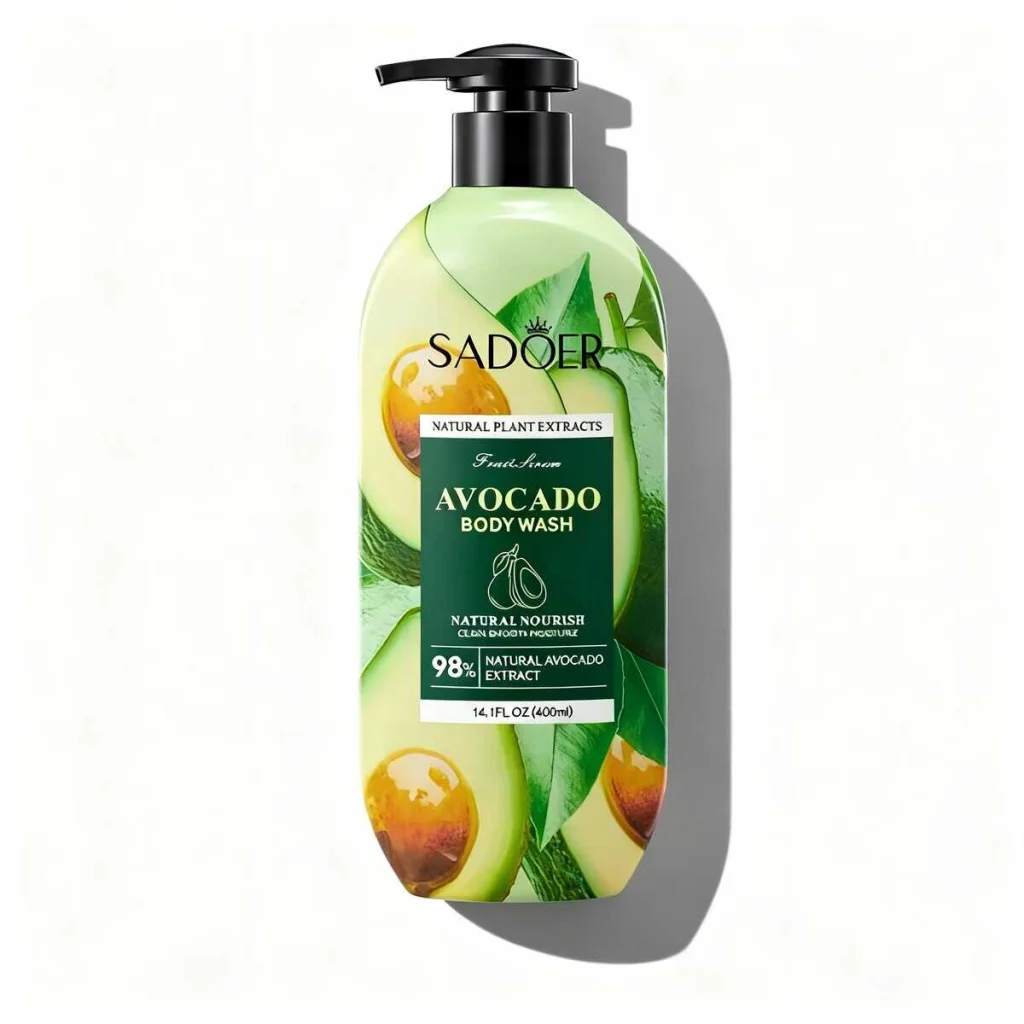 Gel de dus cu avocado, 400 ml