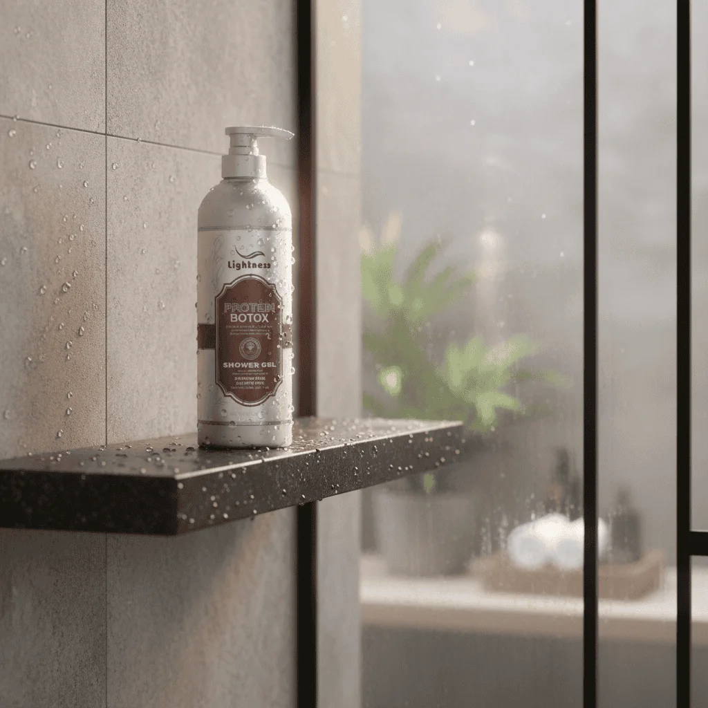 Gel de duș cu proteine și ulei de argan, Lightness, 750 ml - imagine 3