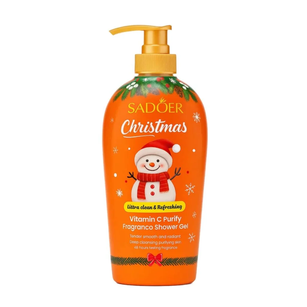 Gel de duș parfumat cu Vitamina C, Ediție de Crăciun, 500ml