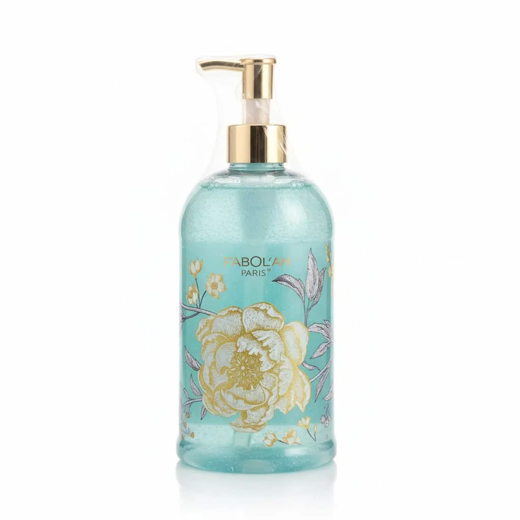 Gel de duș parfumat cu efect stălucitor, ocean, Fabolai, 500 ml