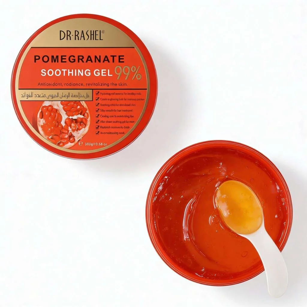 Gel hidratant cu rodie, Dr. Rashel, cantitate 300g - imagine 2