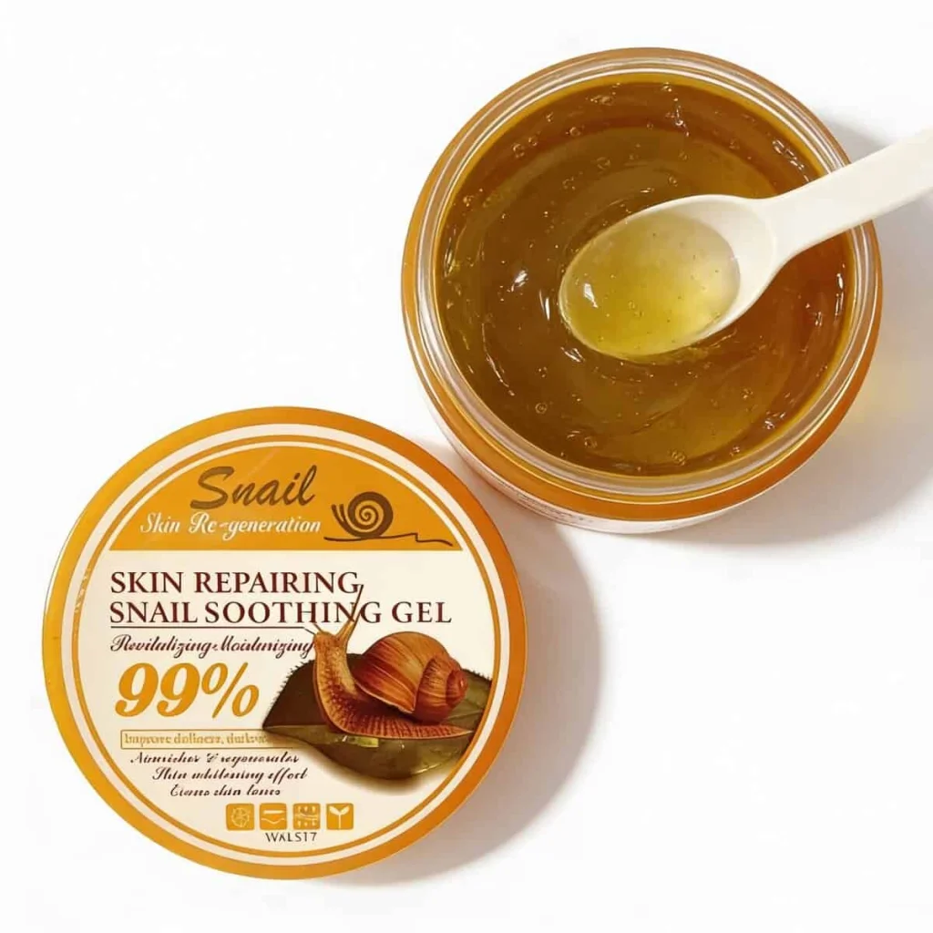 Gel cosmetic cu extract de melc, Wokali, 300 g - imagine 2
