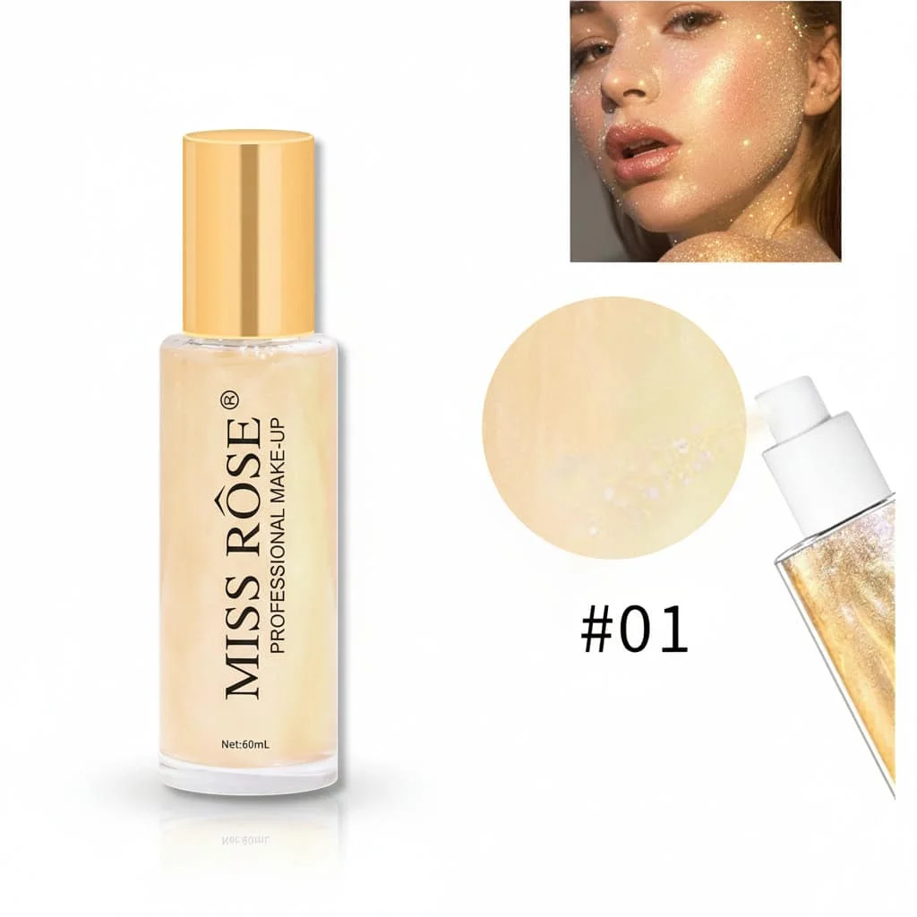 Iluminator spray, Miss Rose, 0, 60 ml - imagine 2