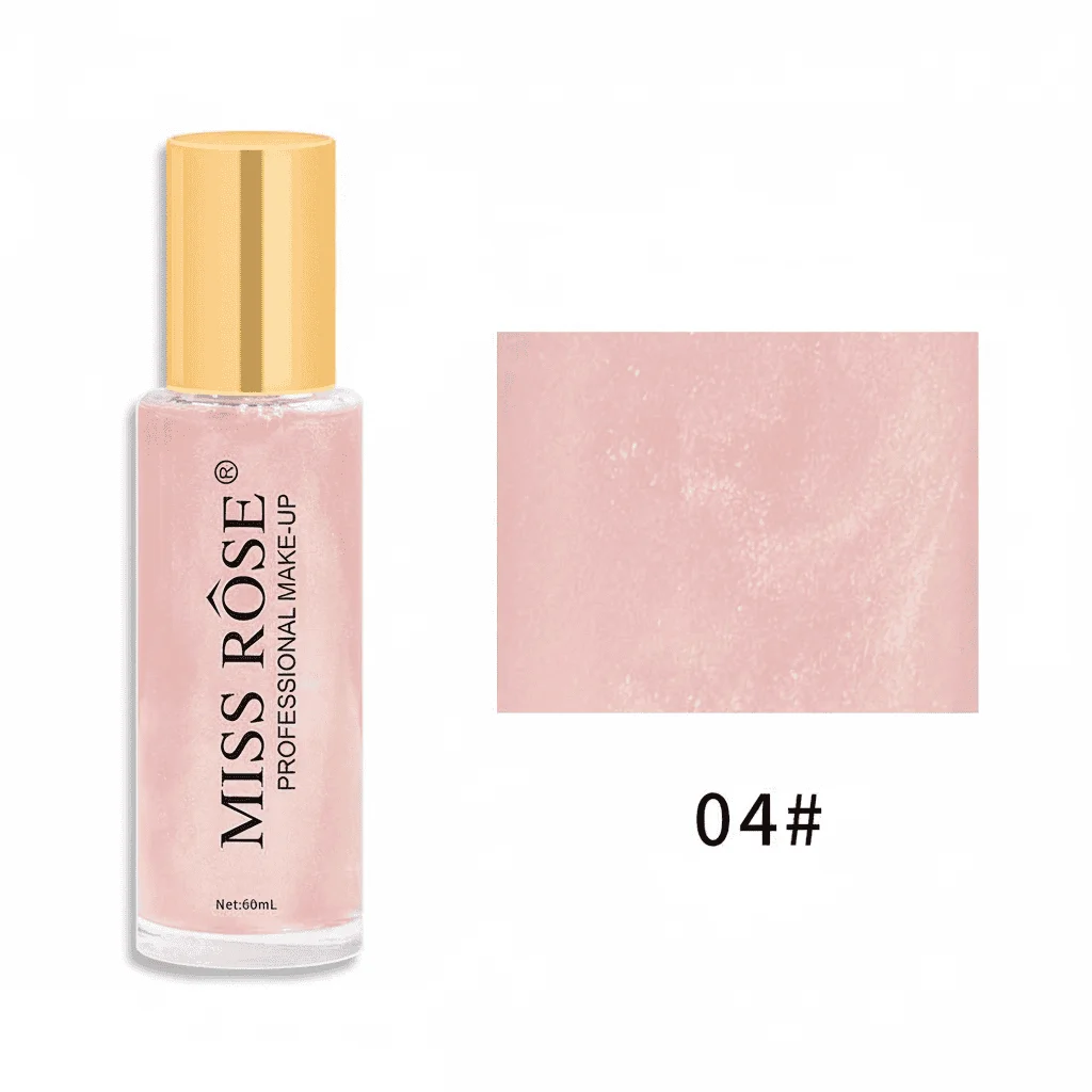 Iluminator spray, rose gold, Miss Rose, 04, 60 ml - imagine 2