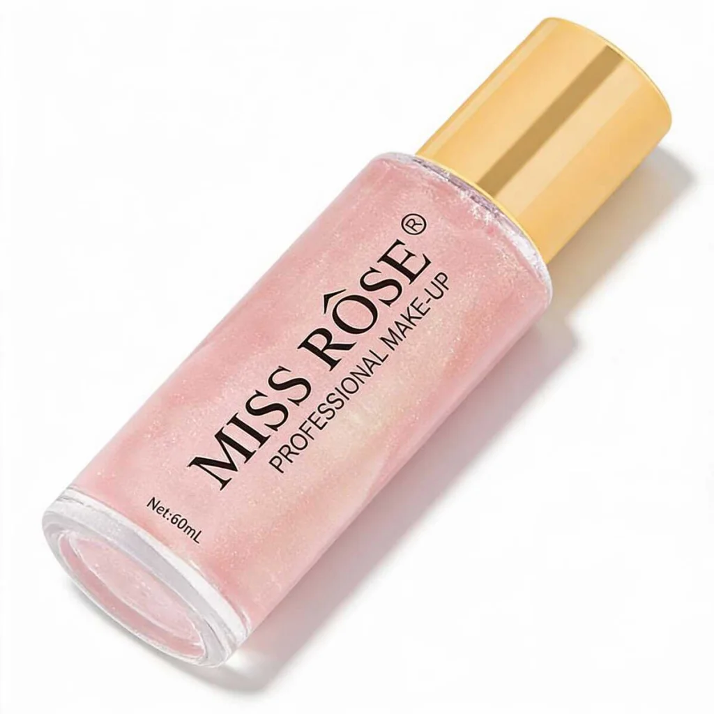 Iluminator spray, rose gold, Miss Rose, 04, 60 ml - imagine 3
