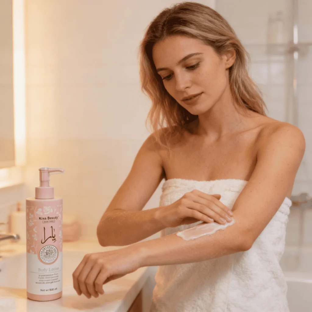 Kiss Beauty Body Lotion pentru corp, Hidratare & îngrijire zilnică, 500 ml - imagine 3