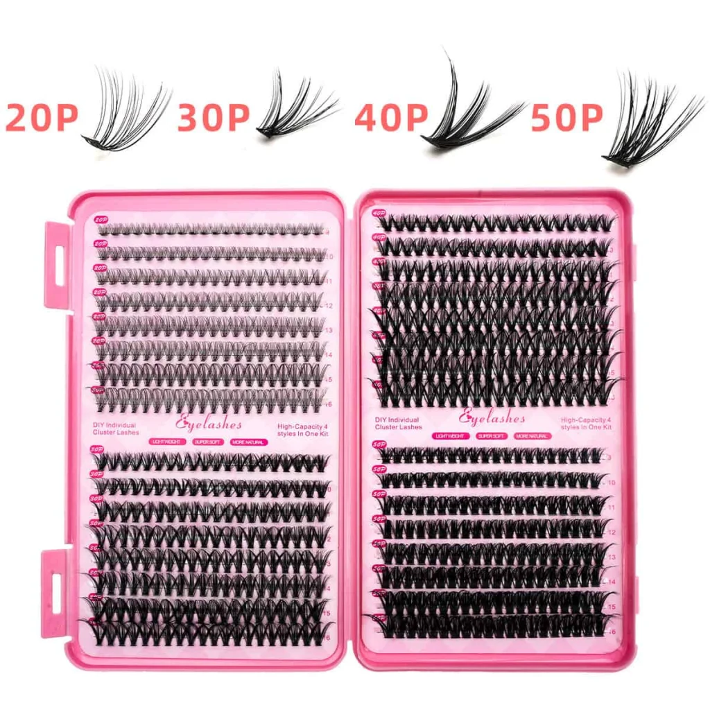 Kit Extensii Gene, tip carte alba, 10D, 20D, 30D, 40D