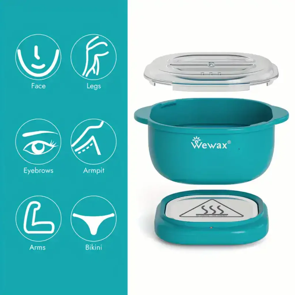 Kit Îndepărtare Păr WEWAX, culoare albastru, 500 ml - imagine 2