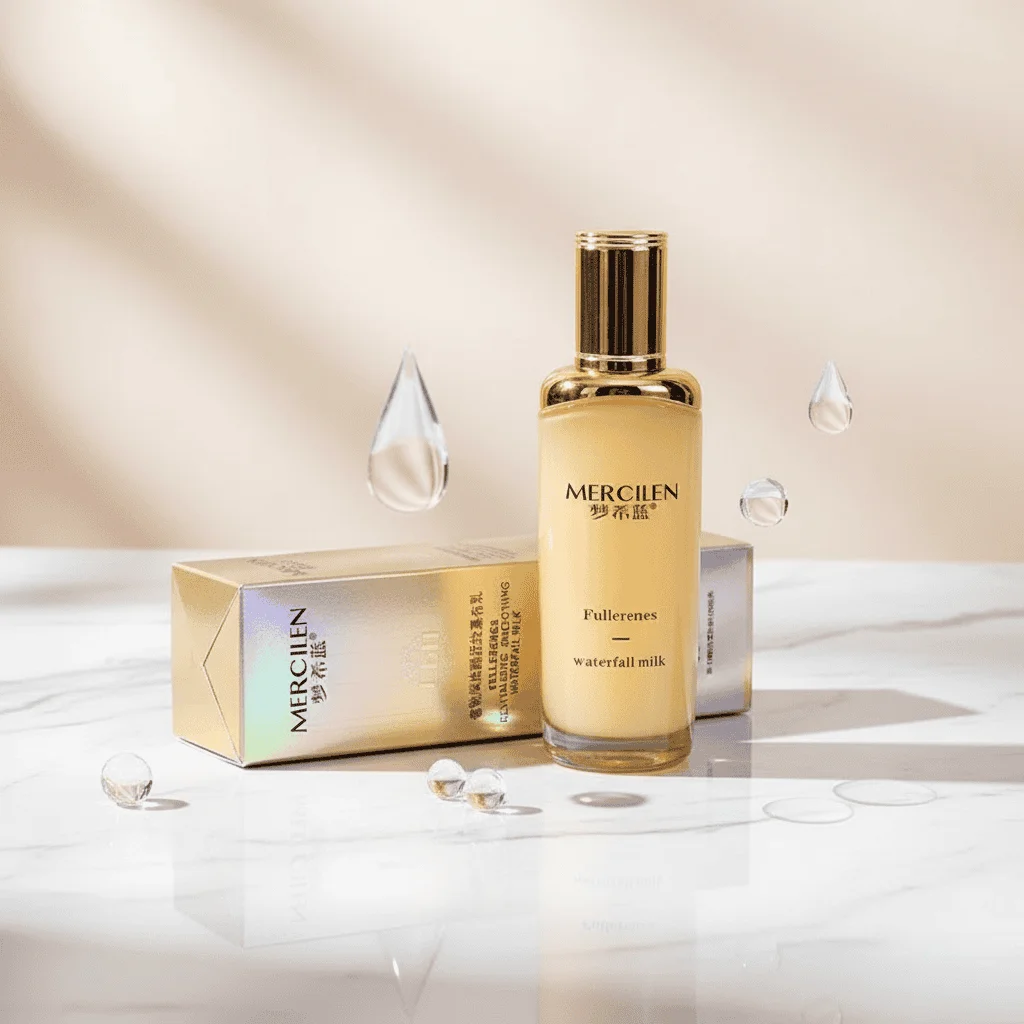 Lapte hidratant pentru față Mercilen cu Fullerenes, 100 ml - imagine 2